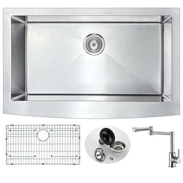 ANZZI ELYSIAN Series KAZ3620-102 Kitchen Sink Kitchen Sink ANZZI
